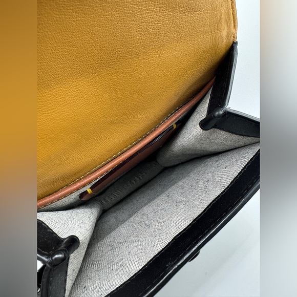 Coach Riley Crossbody With Wave Patchwork And Snakeskin Detail - Picture 6 of 9